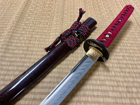 Moritaka Razor Elite Katana - Stalking Tiger -T10 Clay-Tempered Saka Midare Hamon