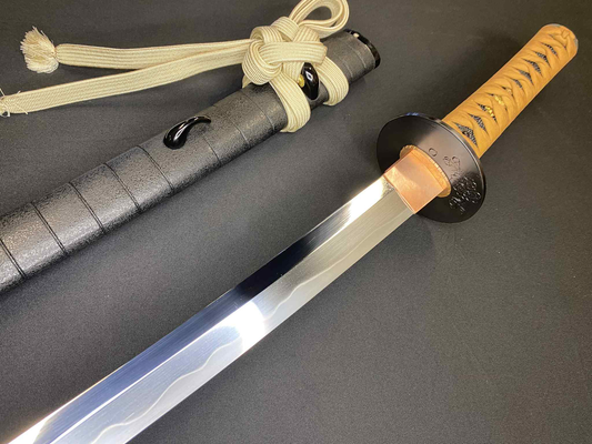 MASTERWORK Phoenix Armory Wakizashi - Autumn Twilight Folded Tamahagane/Orishigane, Clay Tempered