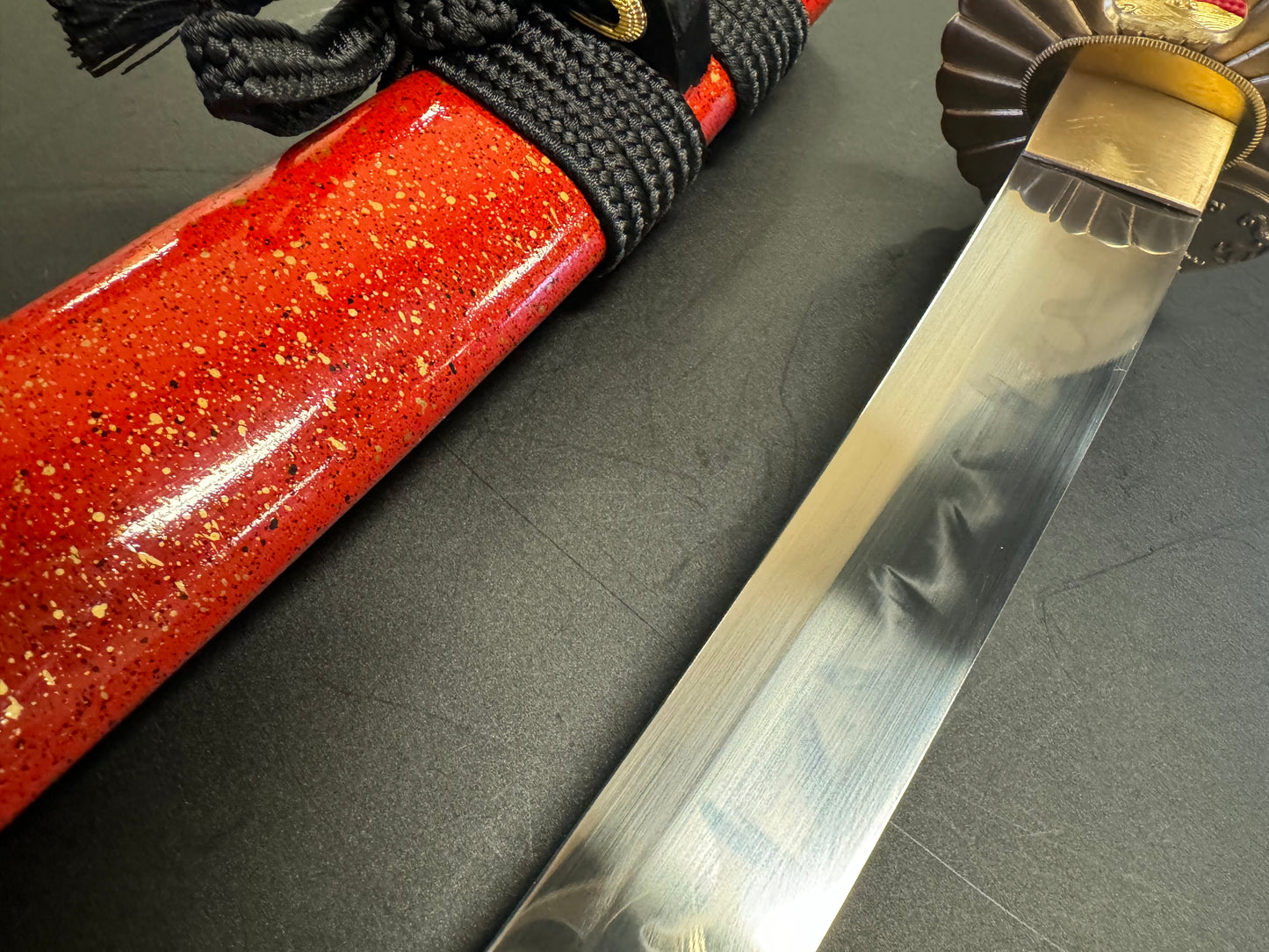 MADE TO ORDER Phoenix Armory Golden Waves Tanto T10