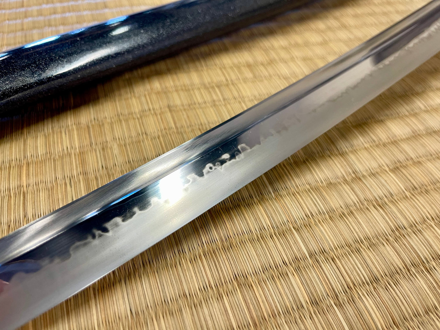 Moritaka Razor Prestige Katana - Dragon Scholar - T10 Clay-Tempered Choji Hamon Hadori Polish