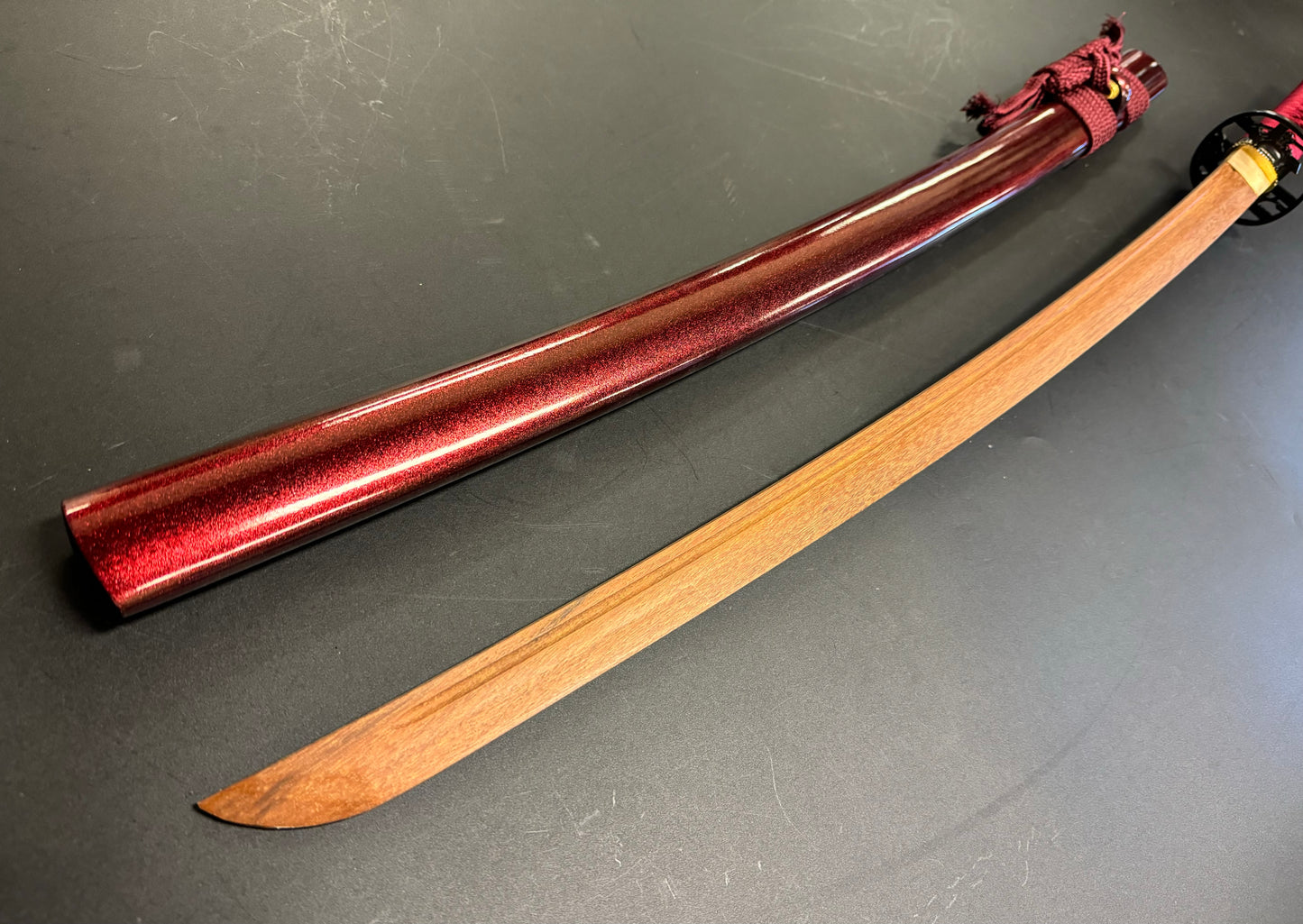 Phoenix Arms Blood Spring Wooden Katana Takemitsu