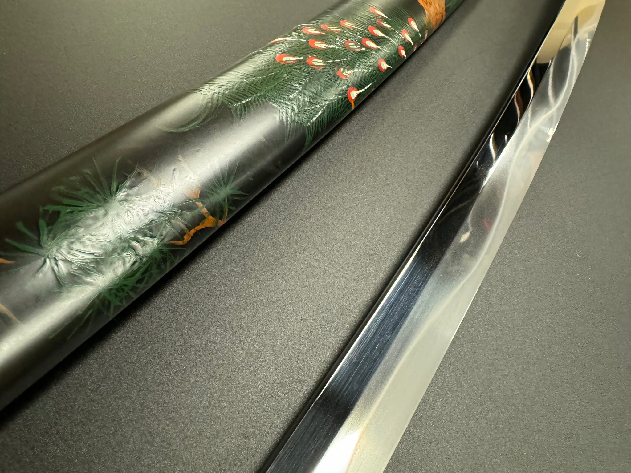 MADE TO ORDER Phoenix Arms Emerald Peacock Katana