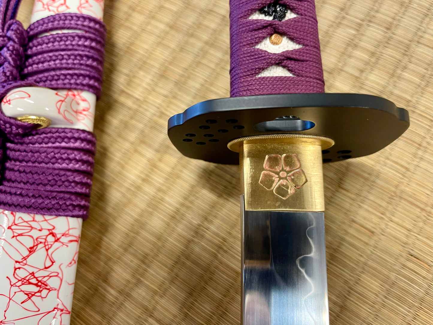 Moritaka Razor Katana - Huntress - T10 Clay-Tempered Hadori Polish