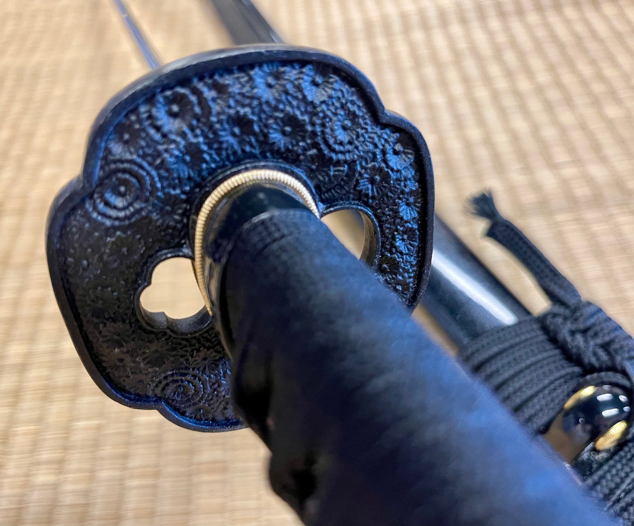 Moritaka Razor Black Imperial Katana - T10 Clay Tempered