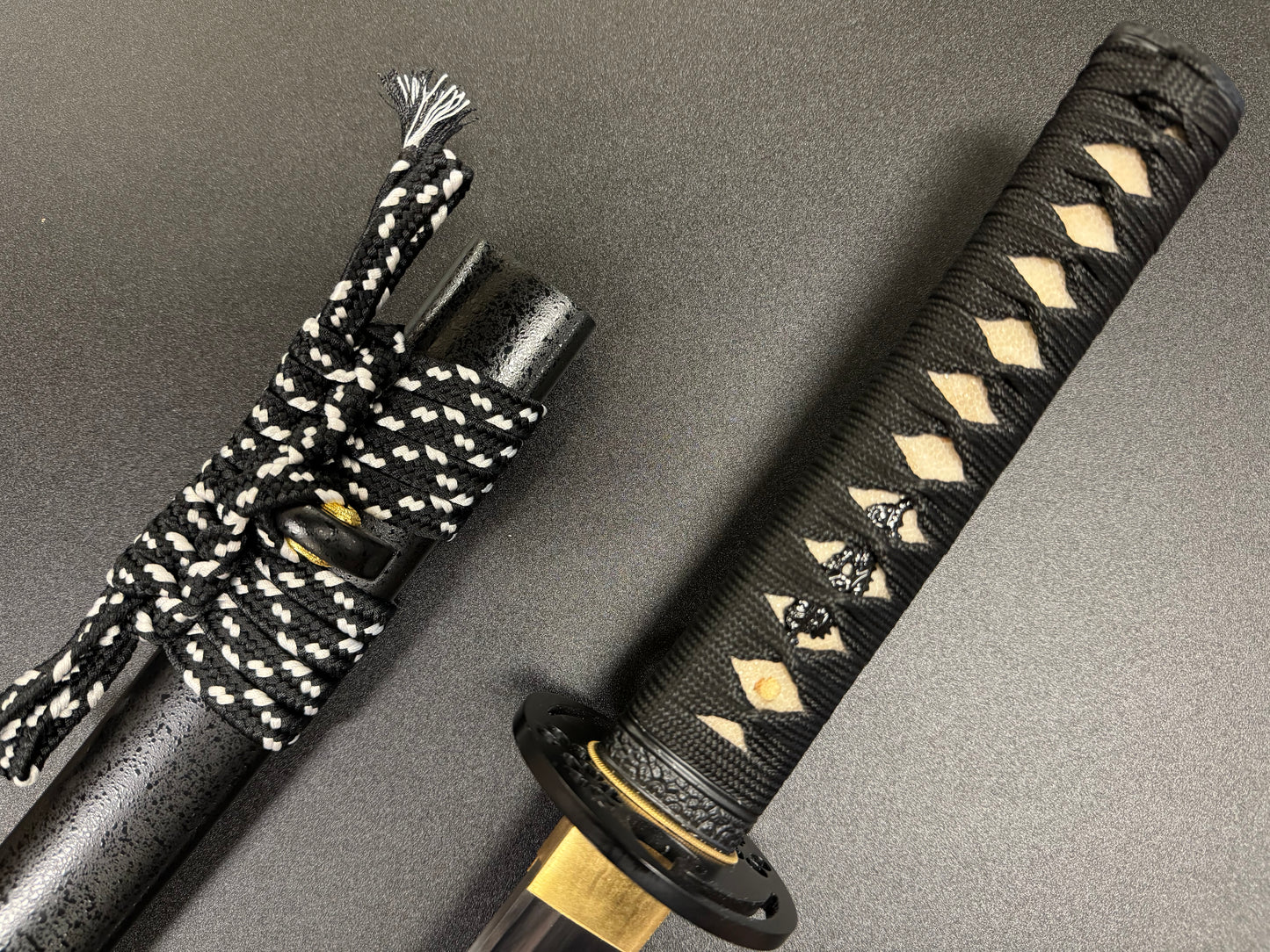 Moritaka Vortex - Black Gale Wakizashi - Spring Steel 9260