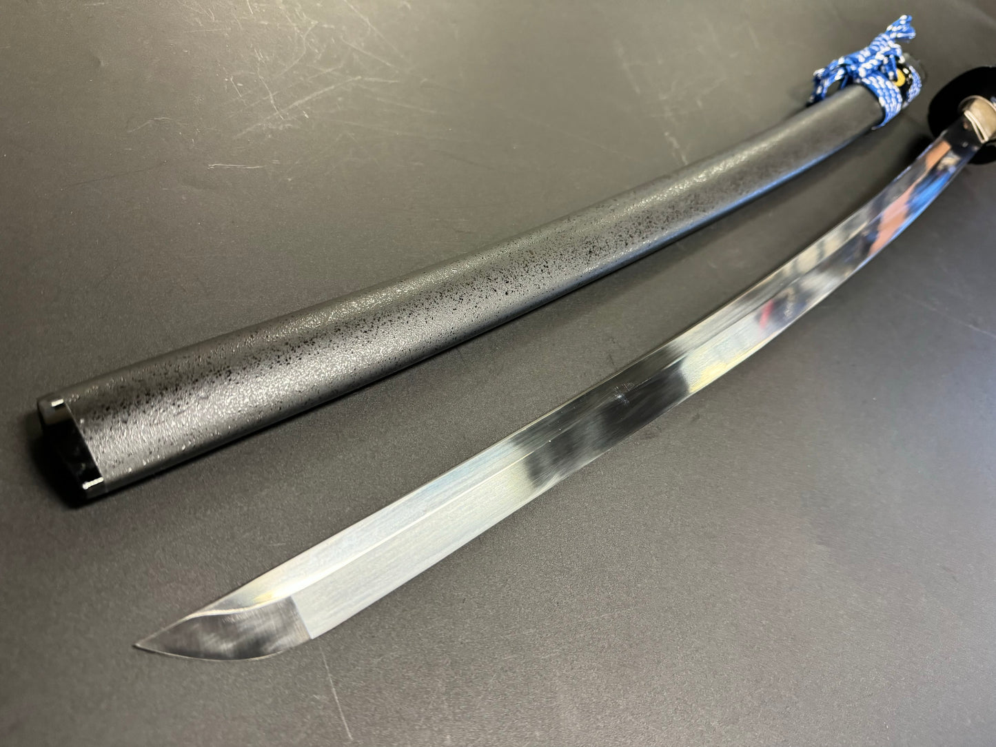 Moritaka Vortex - Midnight Fuji Katana - Spring Steel 9260