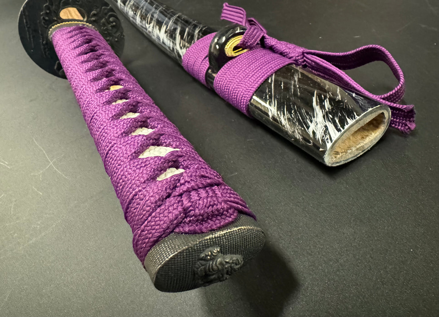 Phoenix Arms Purple Tempest Wooden Katana Takemitsu