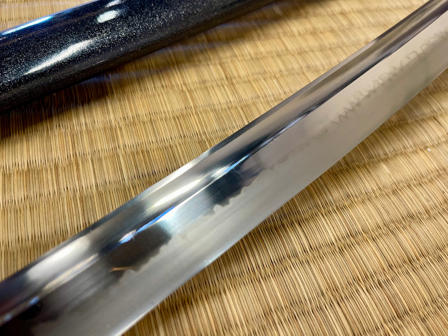 Moritaka Razor Prestige Katana - Dragon Scholar - T10 Clay-Tempered Choji Hamon Hadori Polish