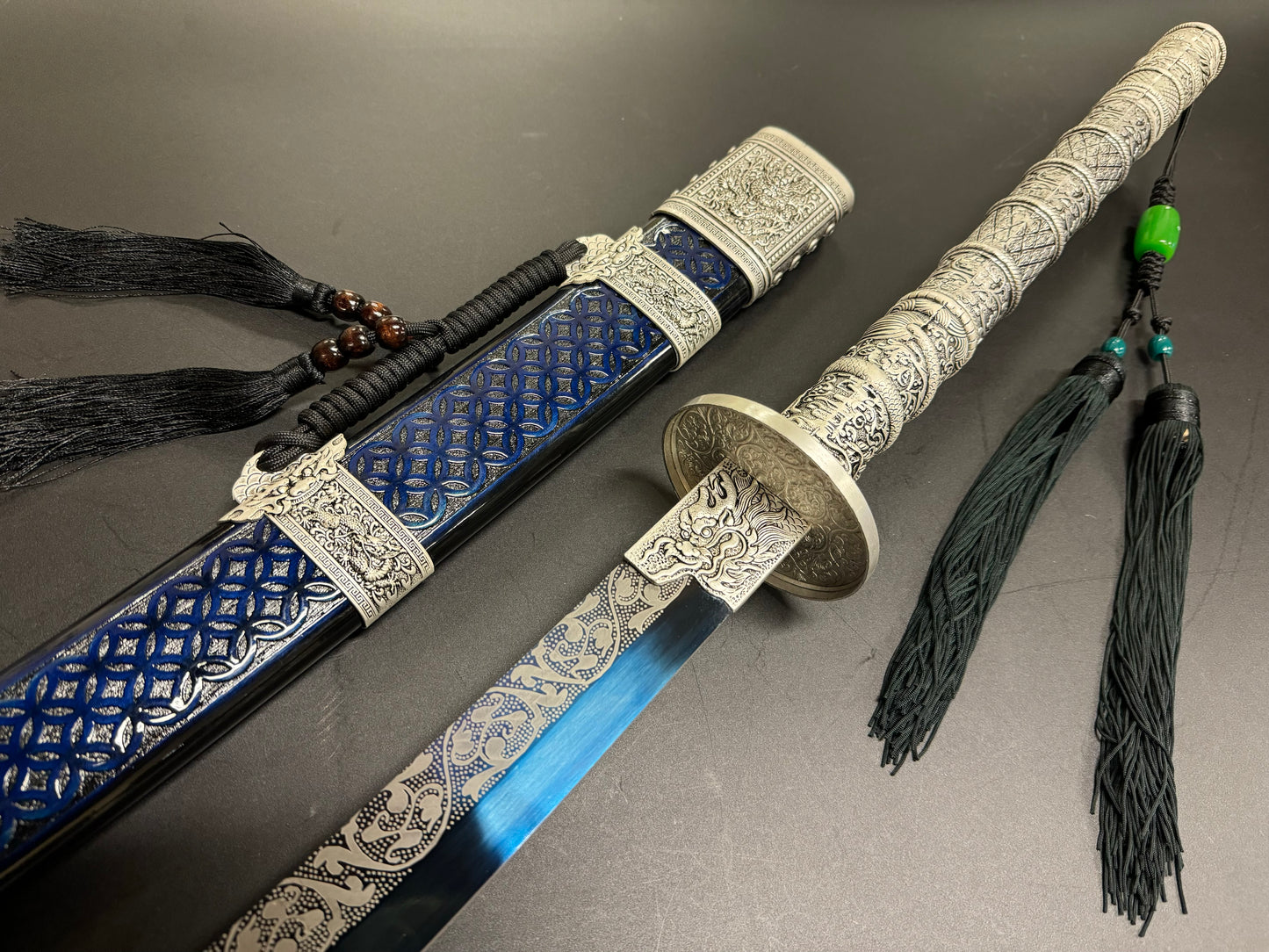 Long Kangxi Dao - Blue Manganese Dragon Theme