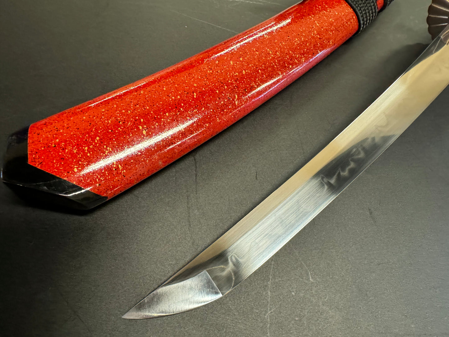 MADE TO ORDER Phoenix Armory Golden Waves Tanto T10