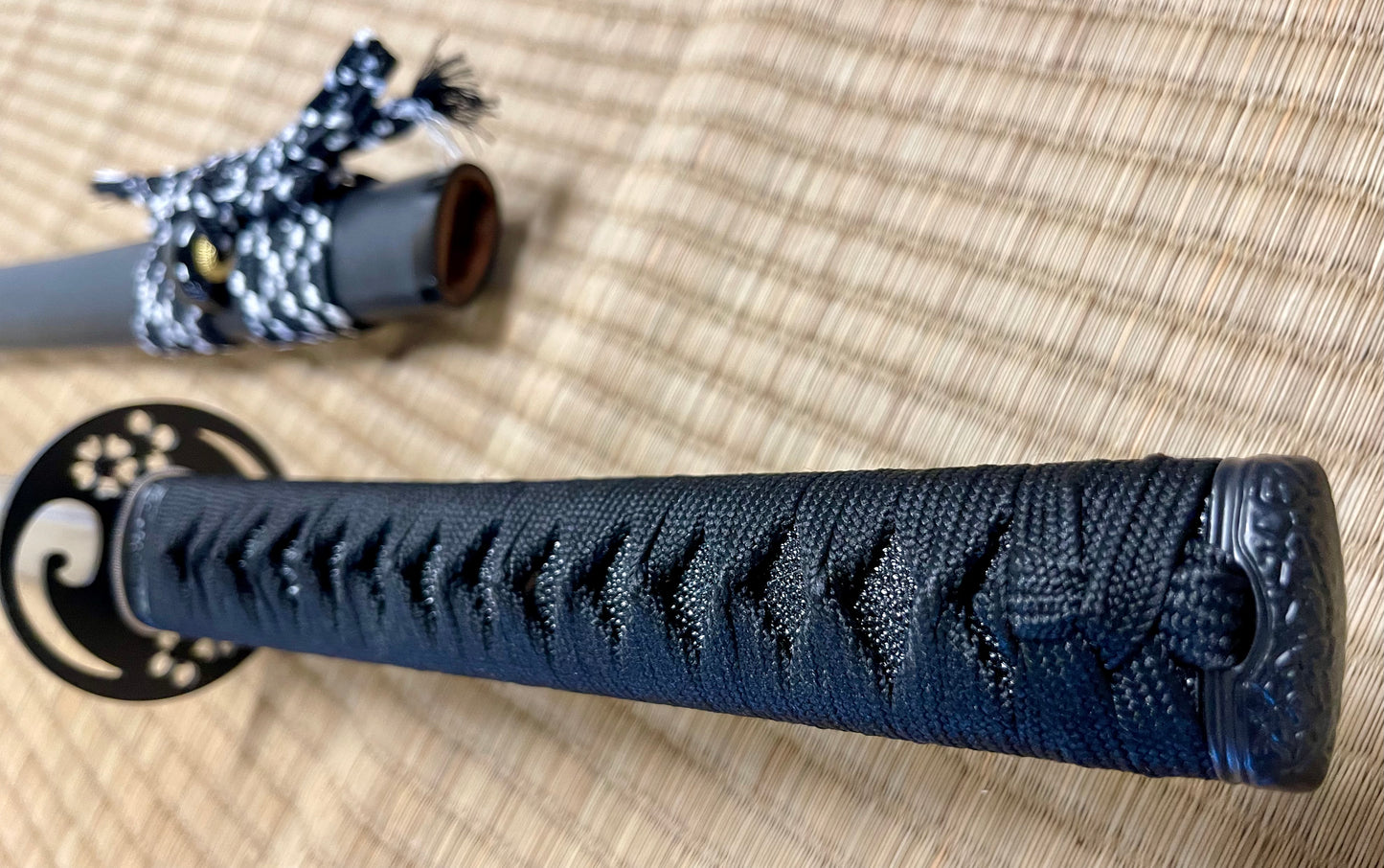 Moritaka Vortex - Black Gale Katana - Spring Steel 9260