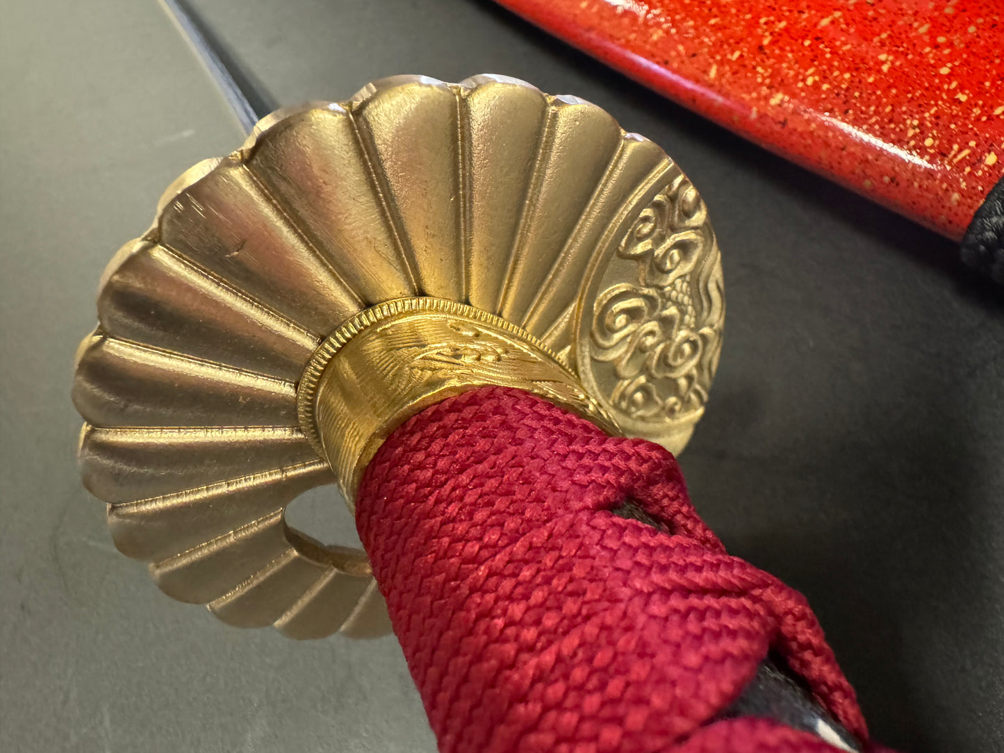 MADE TO ORDER Phoenix Armory Golden Waves Tanto T10