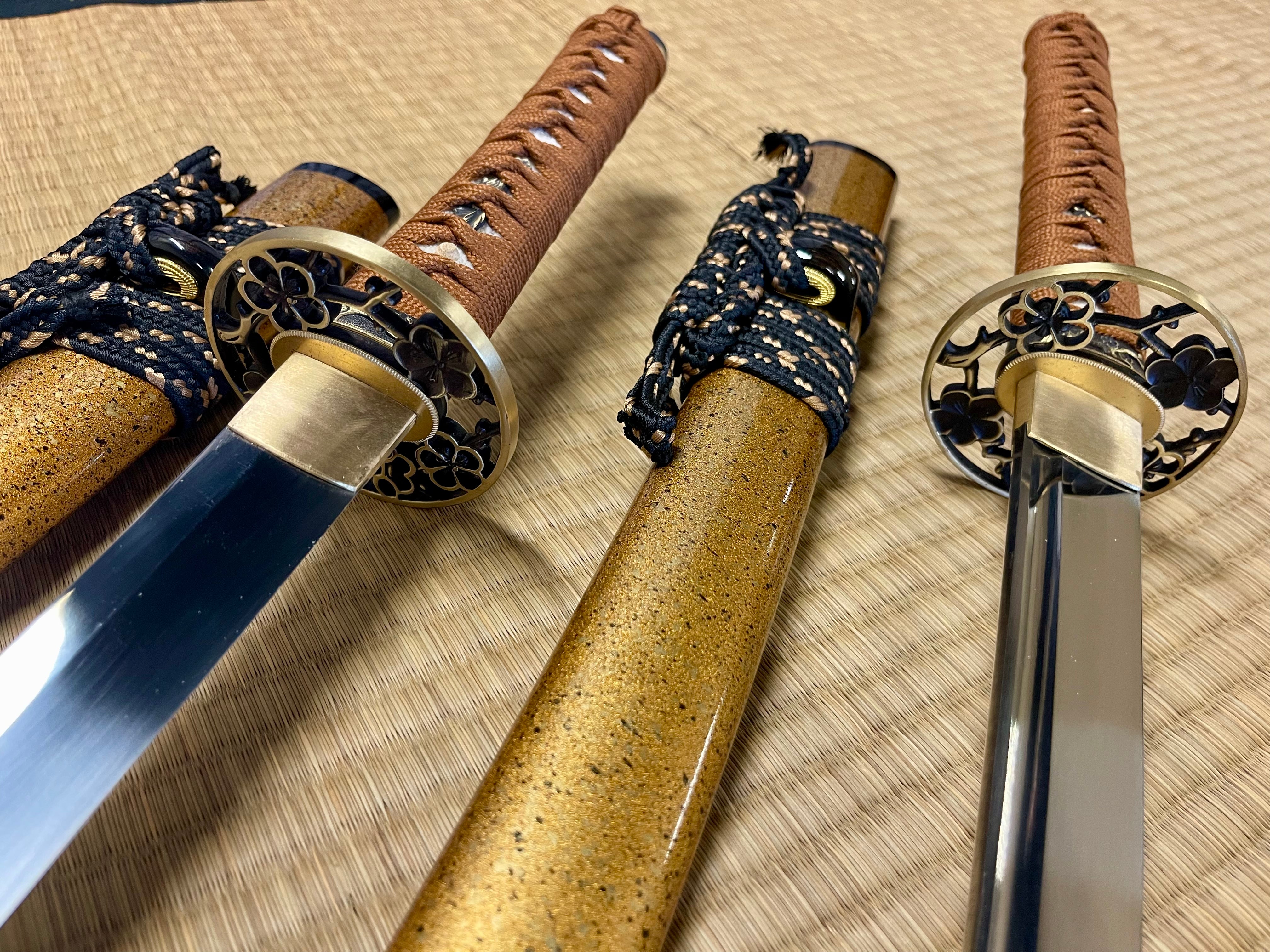 Dragonspring Flex - Golden Blossom Katana - 65mn