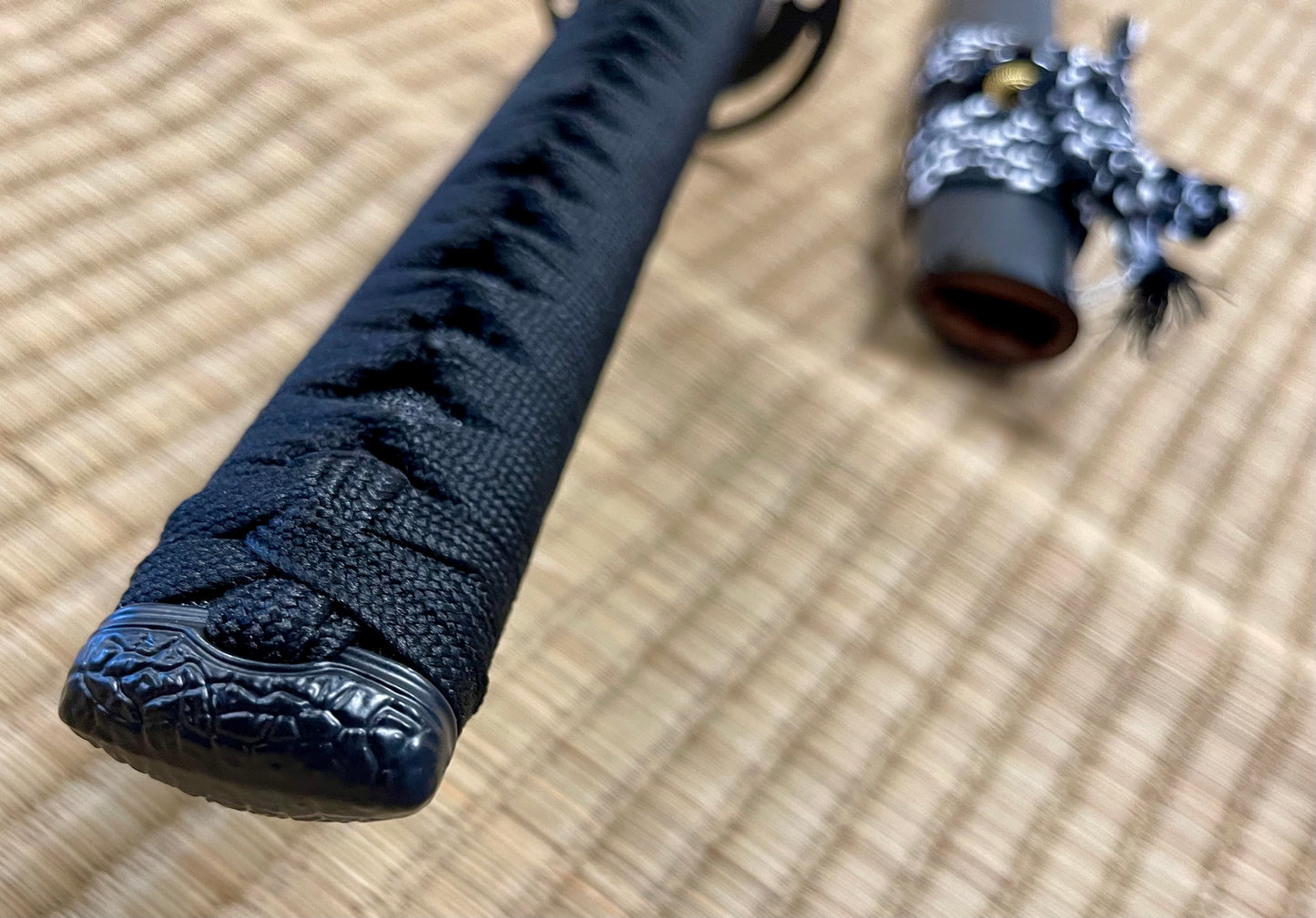 Moritaka Vortex - Black Gale Katana - Spring Steel 9260