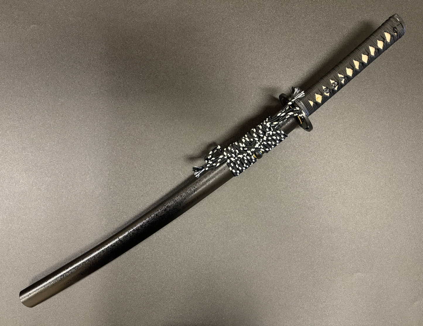 Moritaka Vortex - Black Gale Wakizashi - Spring Steel 9260