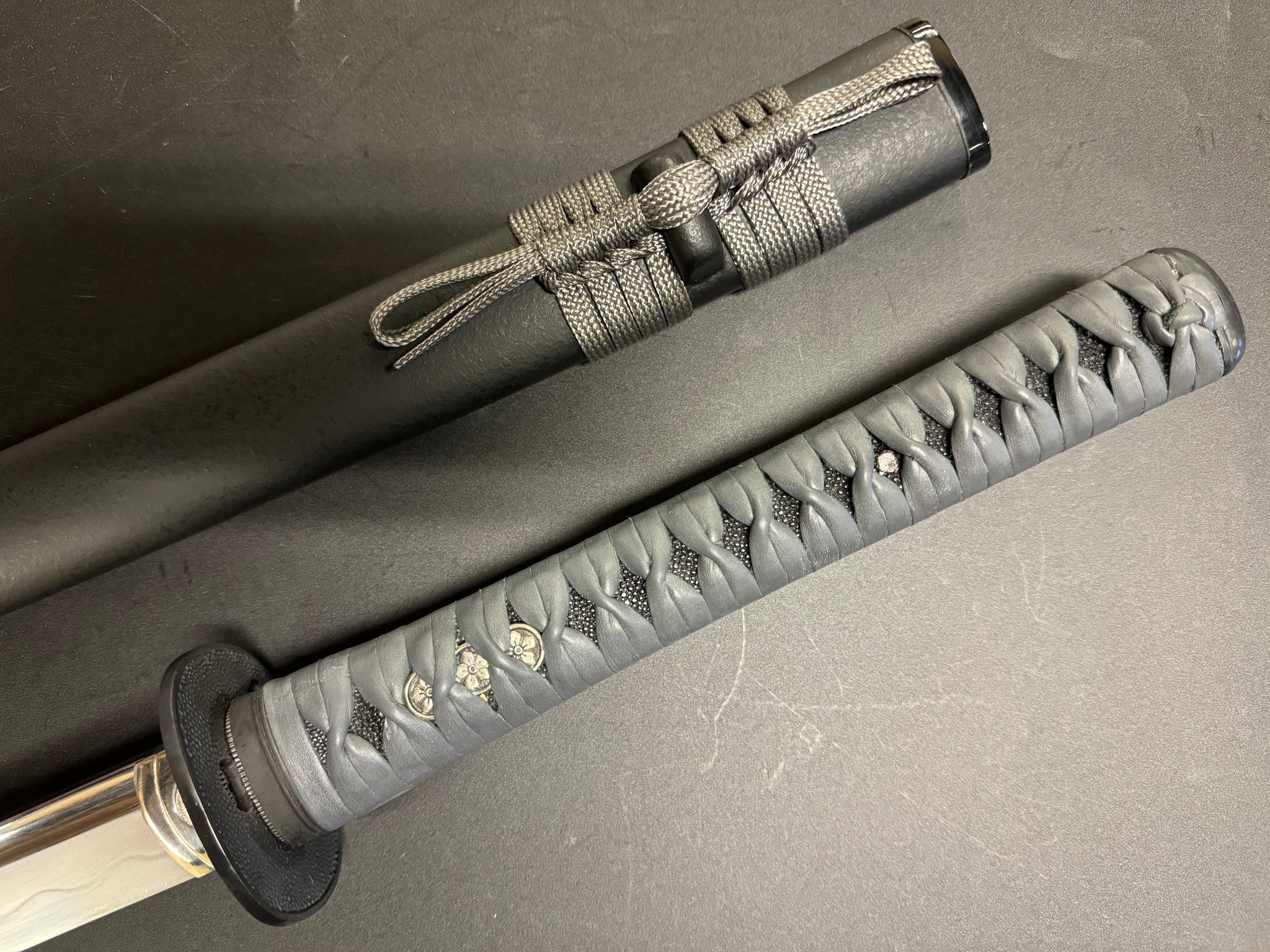 Thaitsuki Shoshin Hana Katana, 1095 Clay tempered