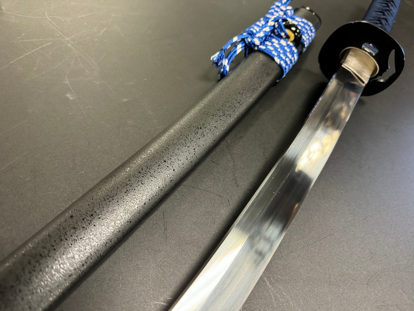 Moritaka Vortex - Midnight Fuji Katana - Spring Steel 9260