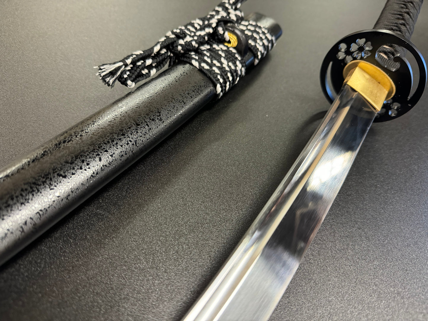 Moritaka Vortex - Black Gale Wakizashi - Spring Steel 9260