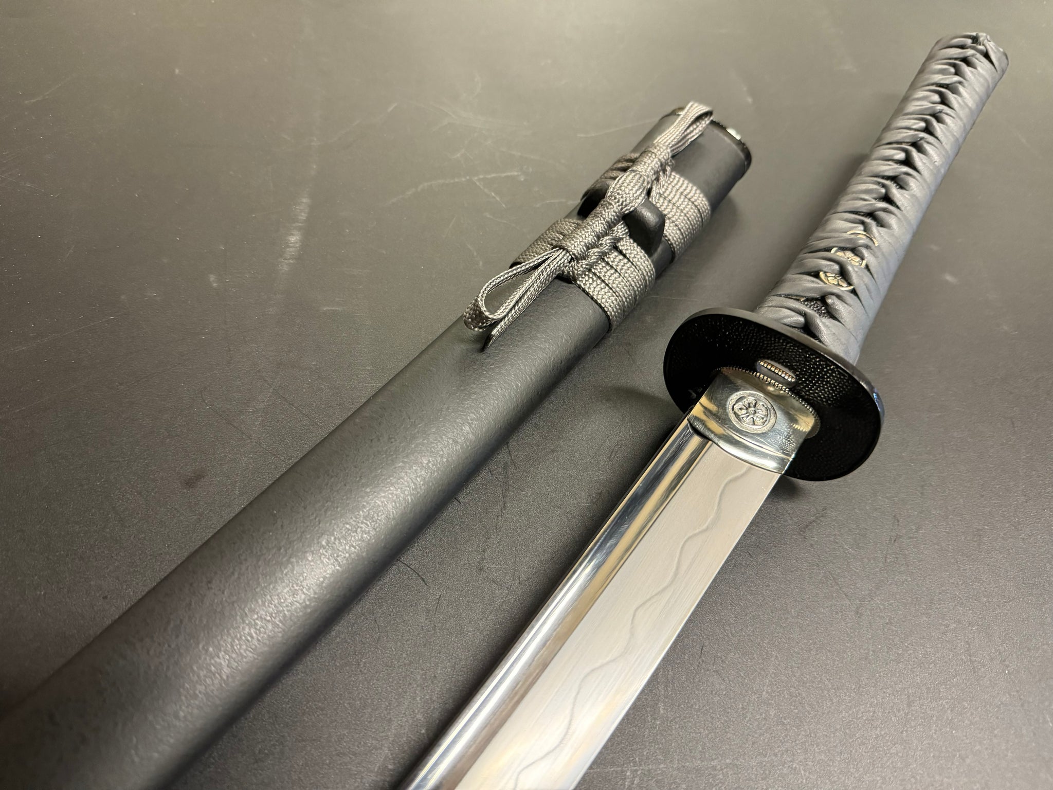 Thaitsuki Shoshin Hana Katana, 1095 Clay tempered