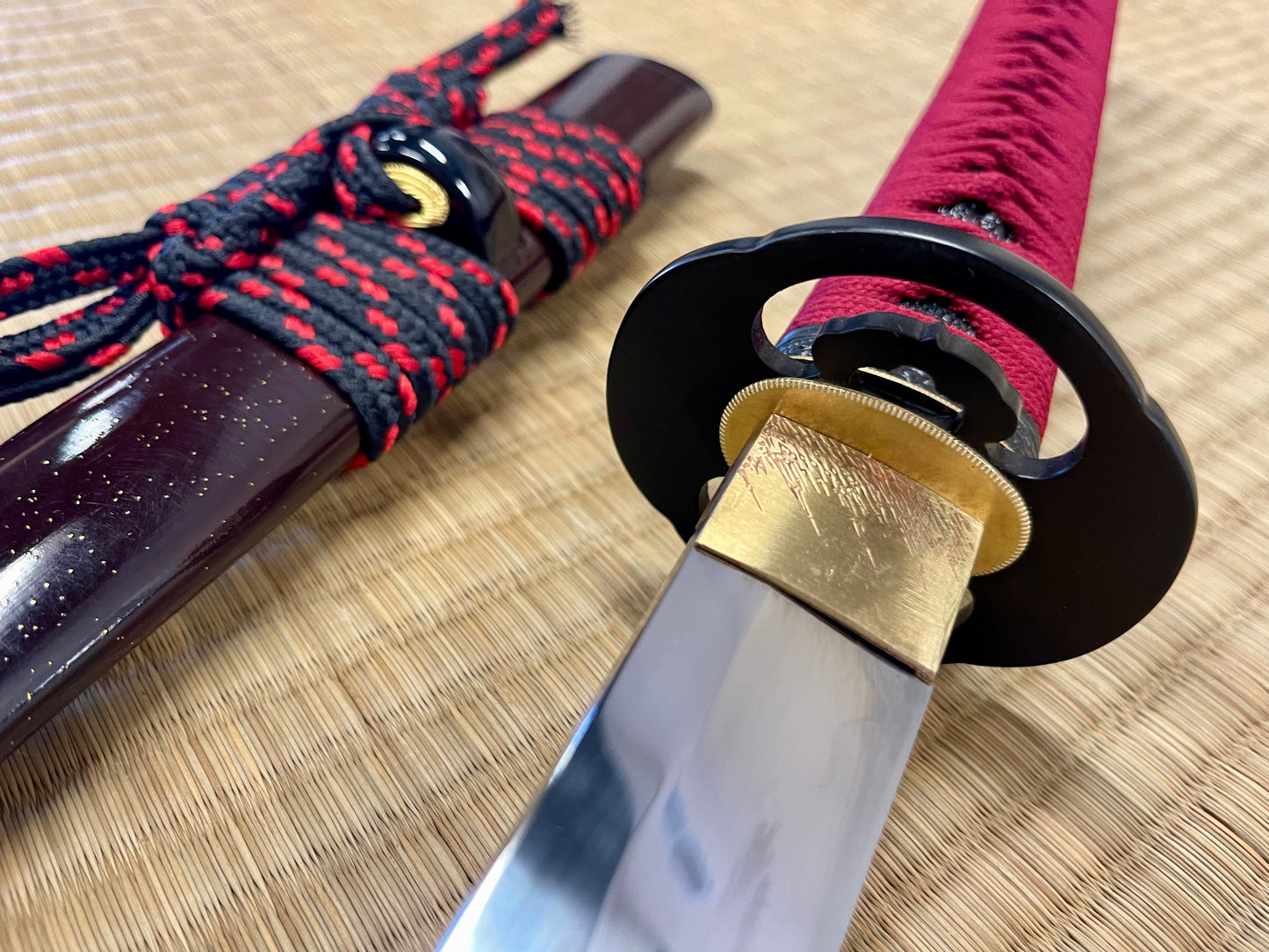 Moritaka Razor Blood Higo Katana - T10 Clay-Tempered Hadori Polish