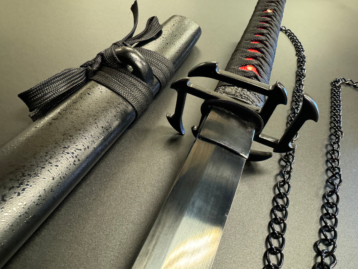 Bleach Ichigo Bankai Tensa Zangetsu Katana