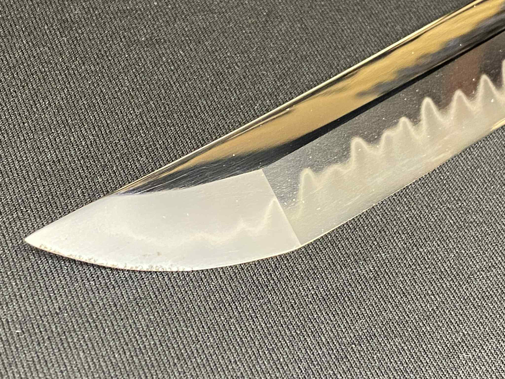 Phoenix Armory Katana - Crimson Manji Orishigane/Tamahagane Clay-Tempered Folded