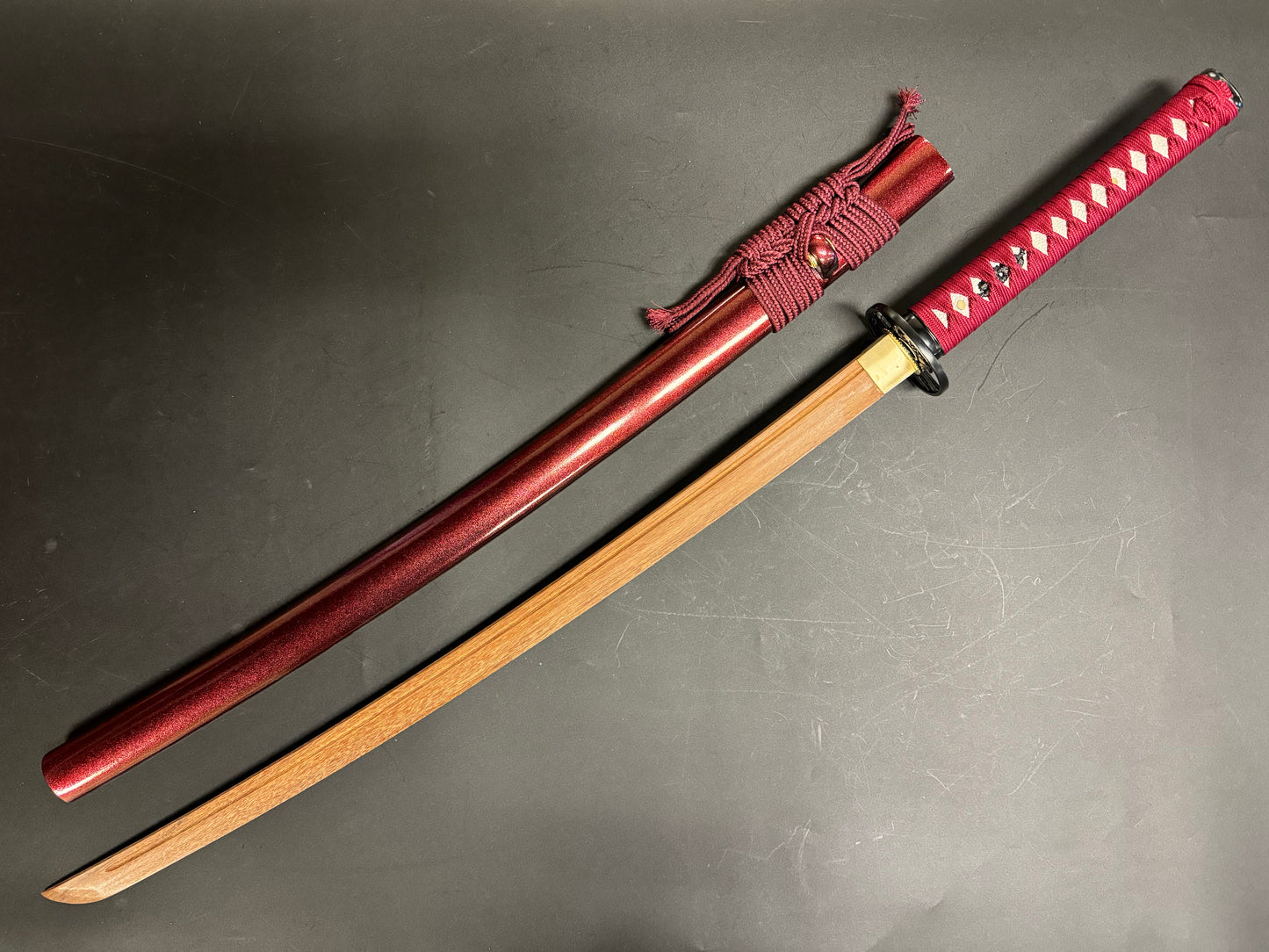 Phoenix Arms Blood Spring Wooden Katana Takemitsu