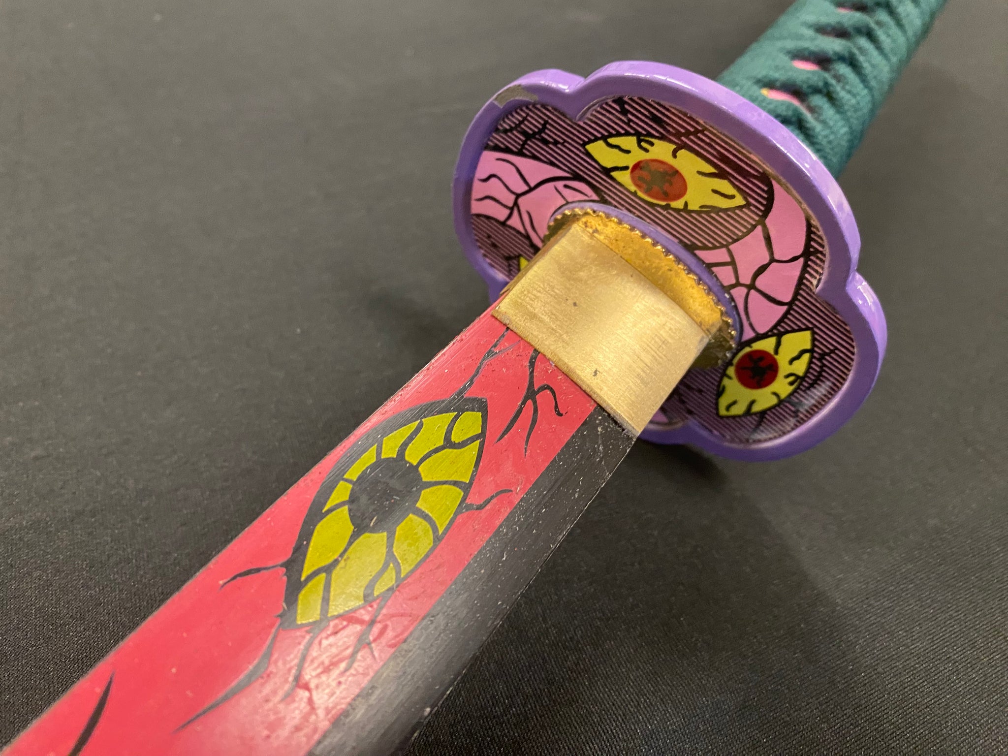 Katana - 1045 Steel, Demon Slayer Kokushibo
