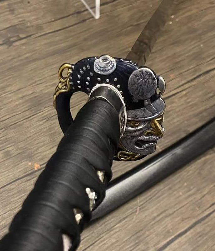 Cloudhammer Katana - Kabuto - s5 low molybdenum Taiwan variant shock steel