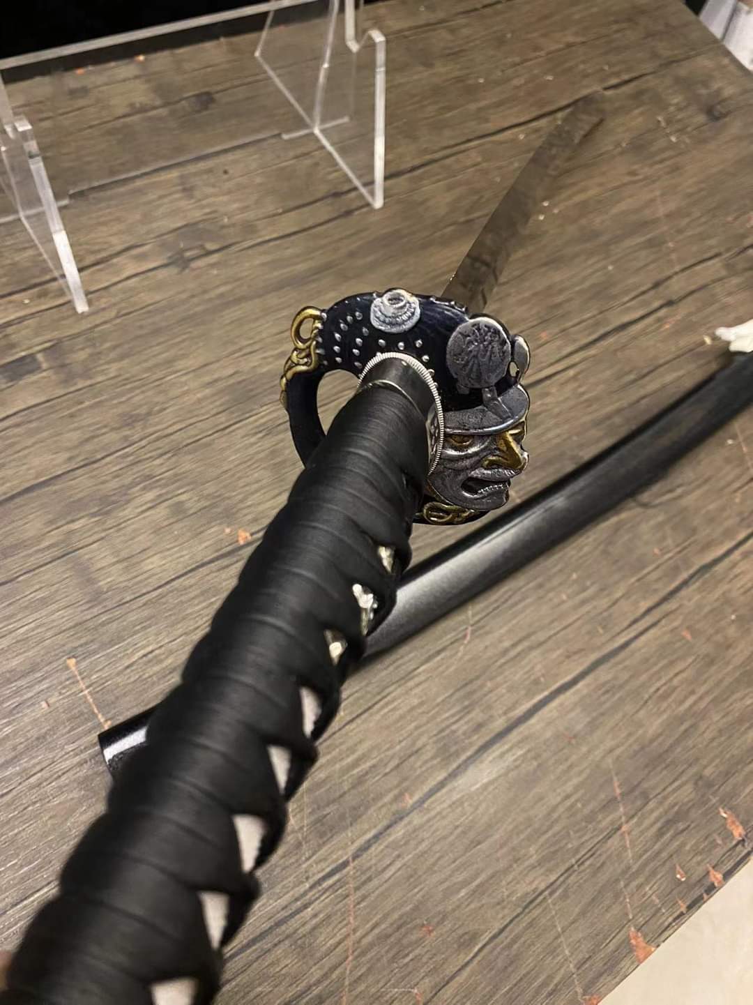 Cloudhammer Katana - Kabuto - s5 low molybdenum Taiwan variant shock steel
