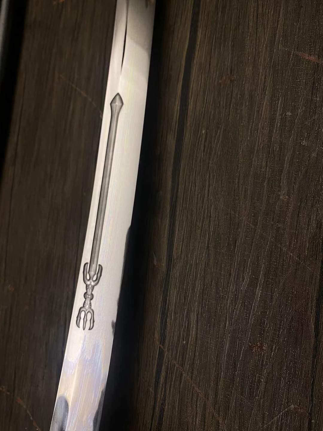 PRE-OWNED Cloudhammer Katana - Dragon and Kongo - engraved sx105v