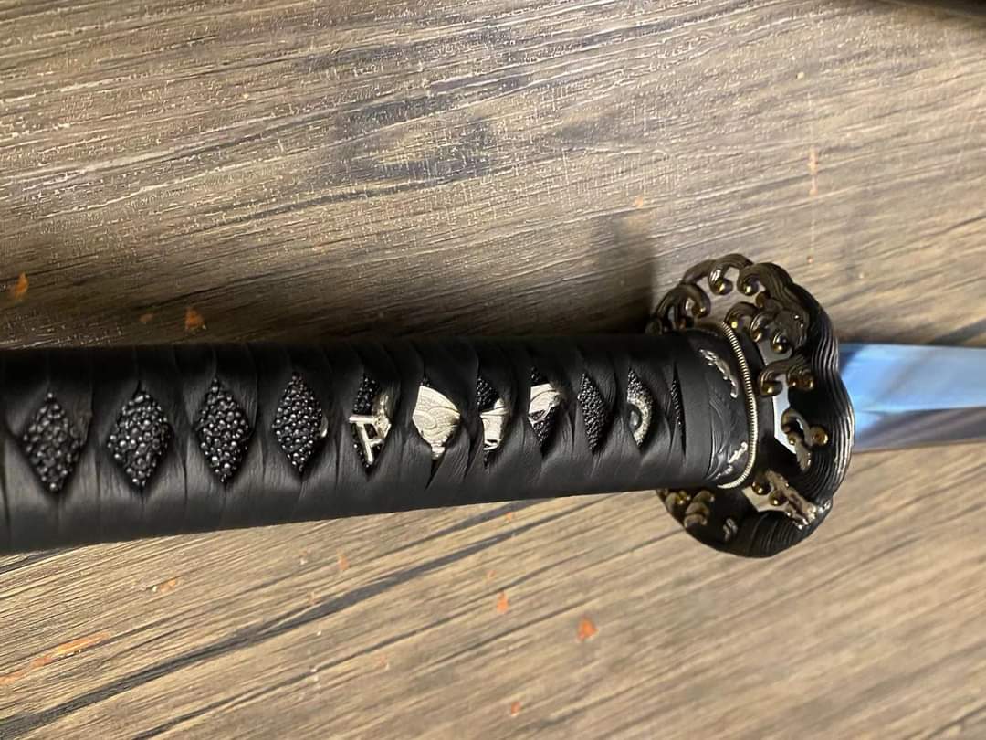 PRE-ORDER Cloudhammer wakizashi - Dark Riptide - s5e Shock Steel