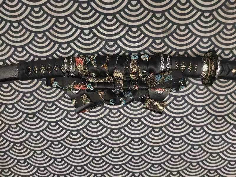Cloudhammer Onimaru Kunitsuna Daimyo Tachi - s5 low molybdenum Taiwan variant shock steel