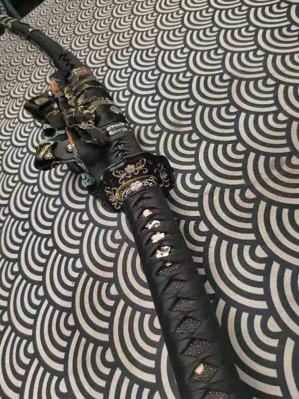 Cloudhammer Onimaru Kunitsuna Daimyo Tachi - s5 low molybdenum Taiwan variant shock steel