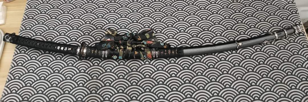 Cloudhammer Onimaru Kunitsuna Daimyo Tachi - s5 low molybdenum Taiwan variant shock steel