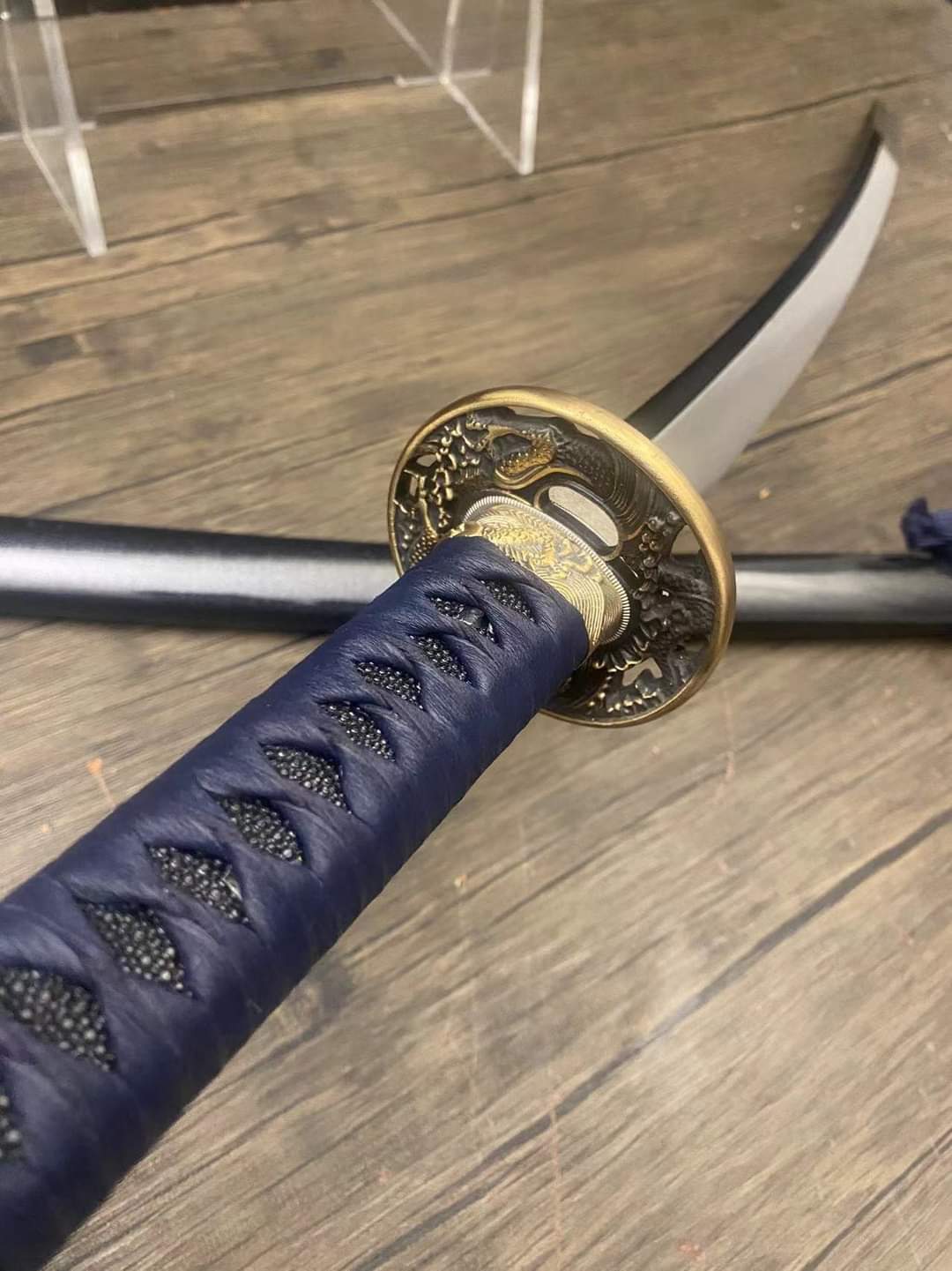 Cloudhammer Surging Dragon Katana - s5 Shock Steel