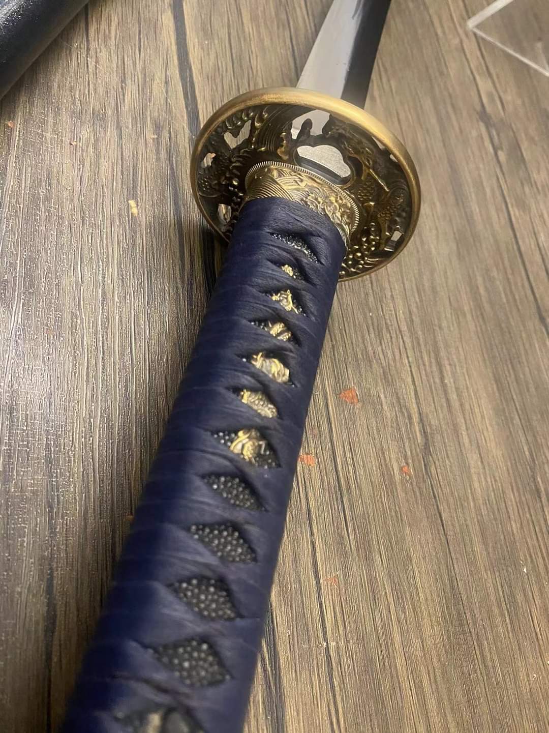 Cloudhammer Surging Dragon Katana - s5 Shock Steel