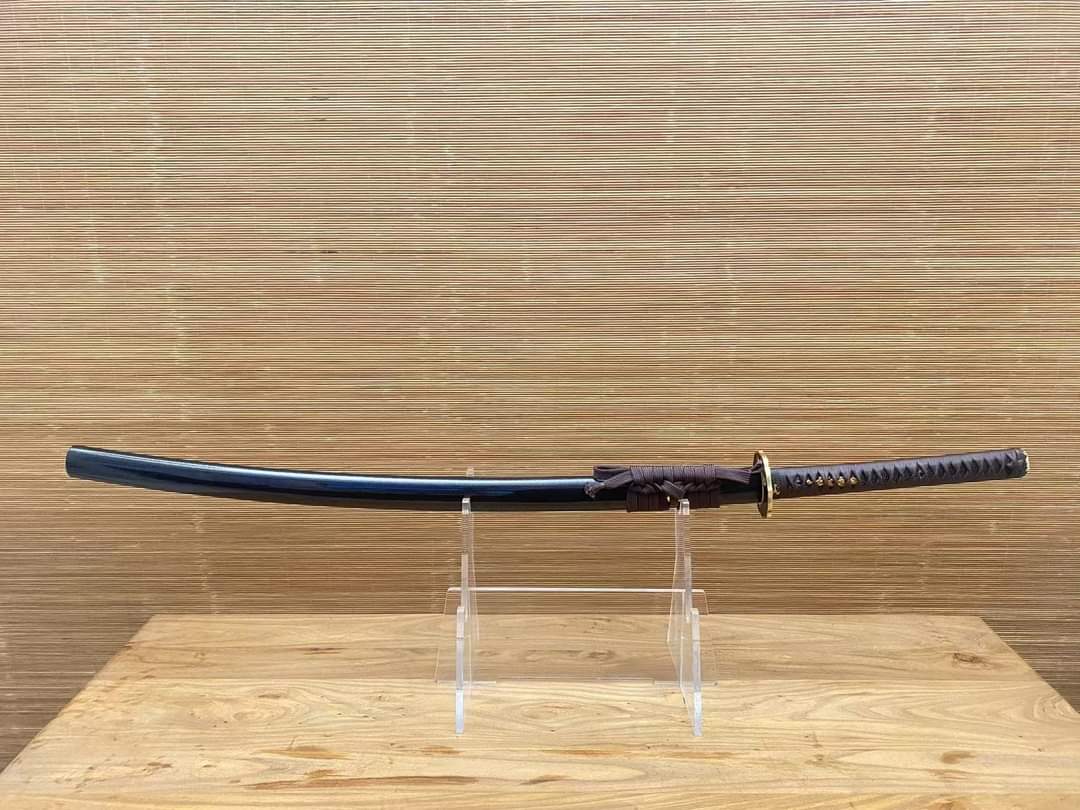 Cloudhammer Kinnoto Katana - Umber Dragon - s5 low molybdenum Taiwan variant shock steel