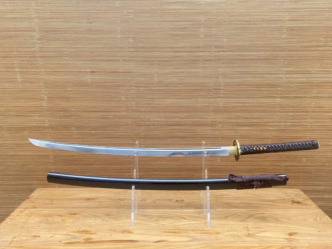 Cloudhammer Kinnoto Katana - Umber Dragon - s5 low molybdenum Taiwan variant shock steel
