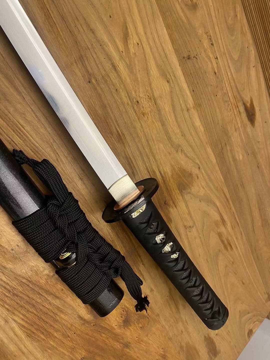 Cloudhammer Wakizashi - Demon Strike - s5 low molybdenum Taiwan variant shock steel