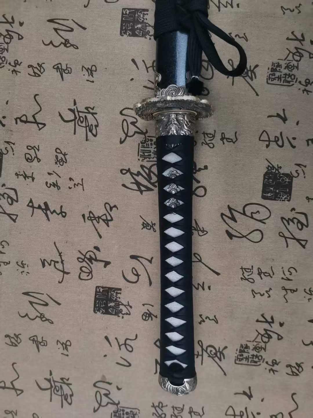 Cloudhammer Katana - Cloud Dragon - s5 low molybdenum Taiwan variant shock steel