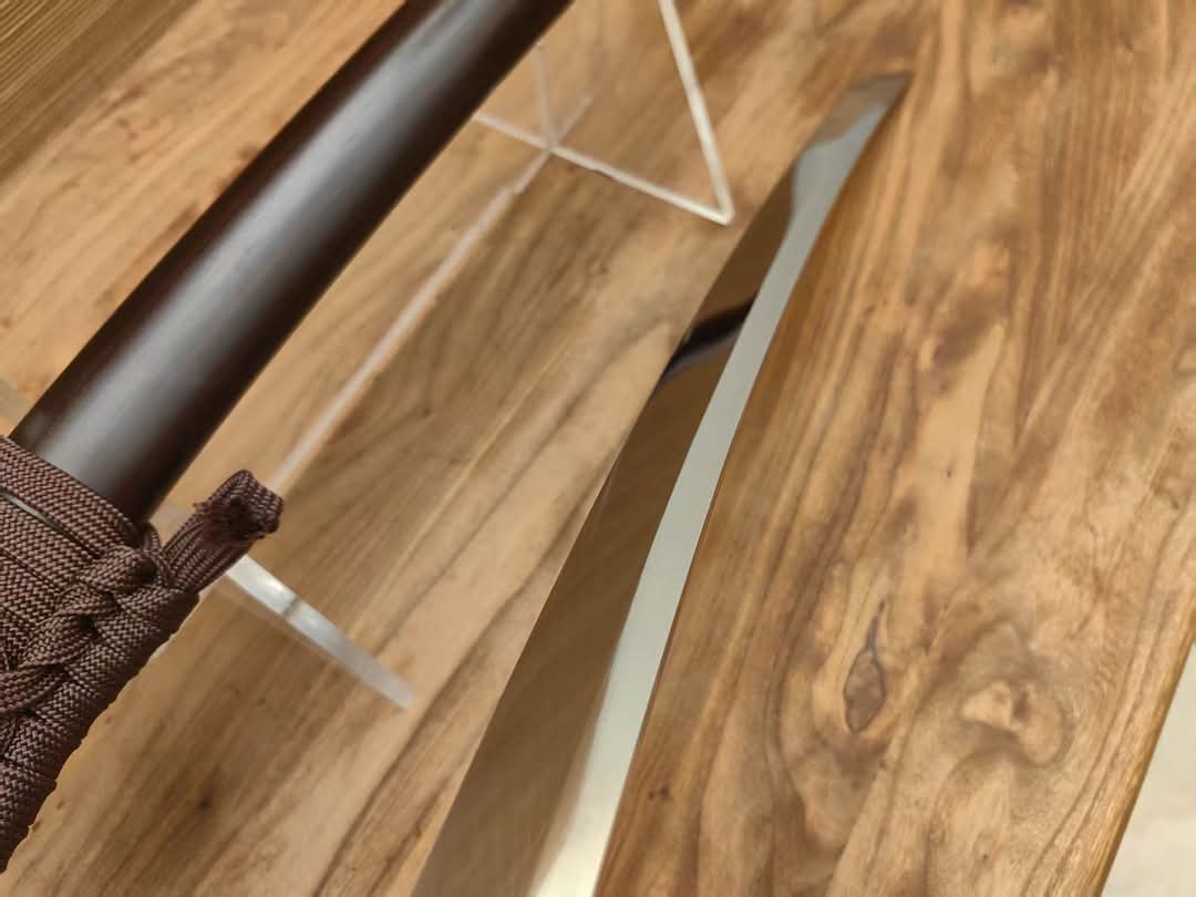 Cloudhammer Shobu Wakizashi - Musashi - s5 shock Steel, Rosewood Saya