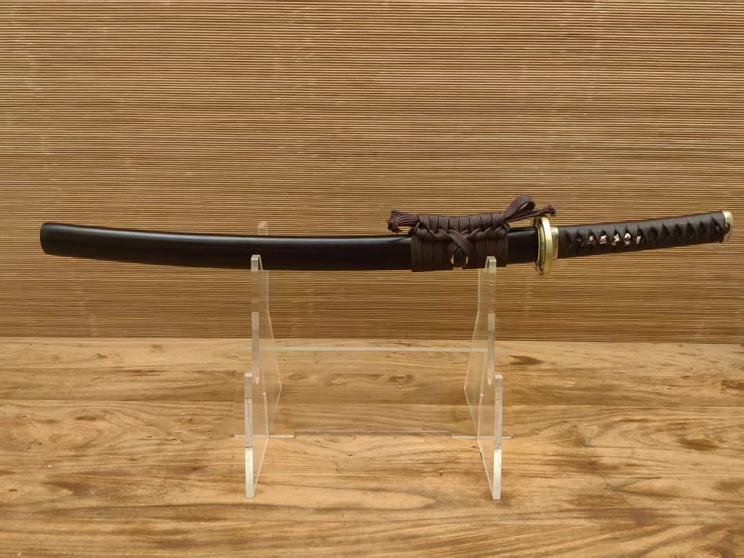 Cloudhammer Shobu Wakizashi - Musashi - s5 shock Steel, Rosewood Saya