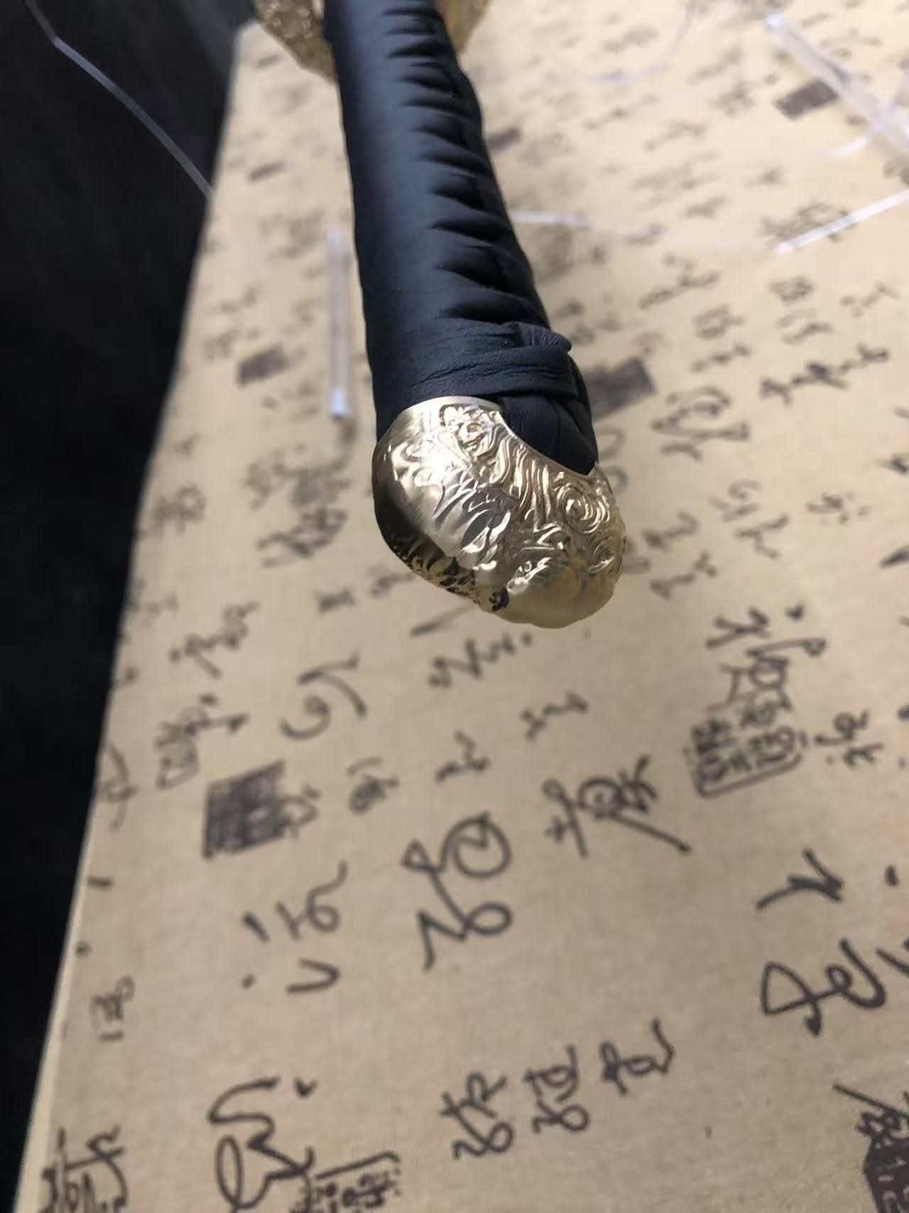 Cloudhammer Hidden Dragon Katana - Dragon Warrior - sks3 Steel - Gunome Hamon
