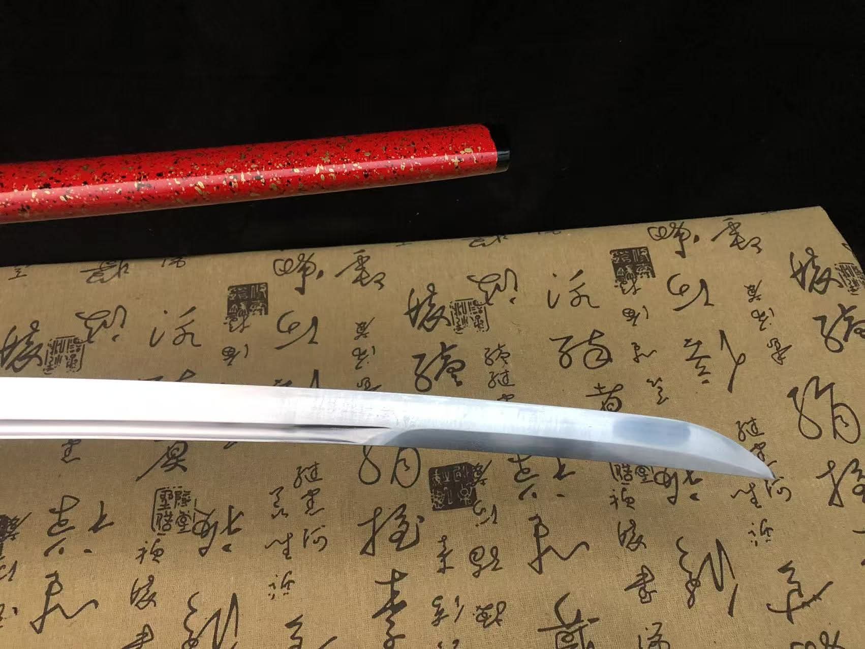 Cloudhammer Kanmuri-Otoshi Katana - Drifting Petals - 30