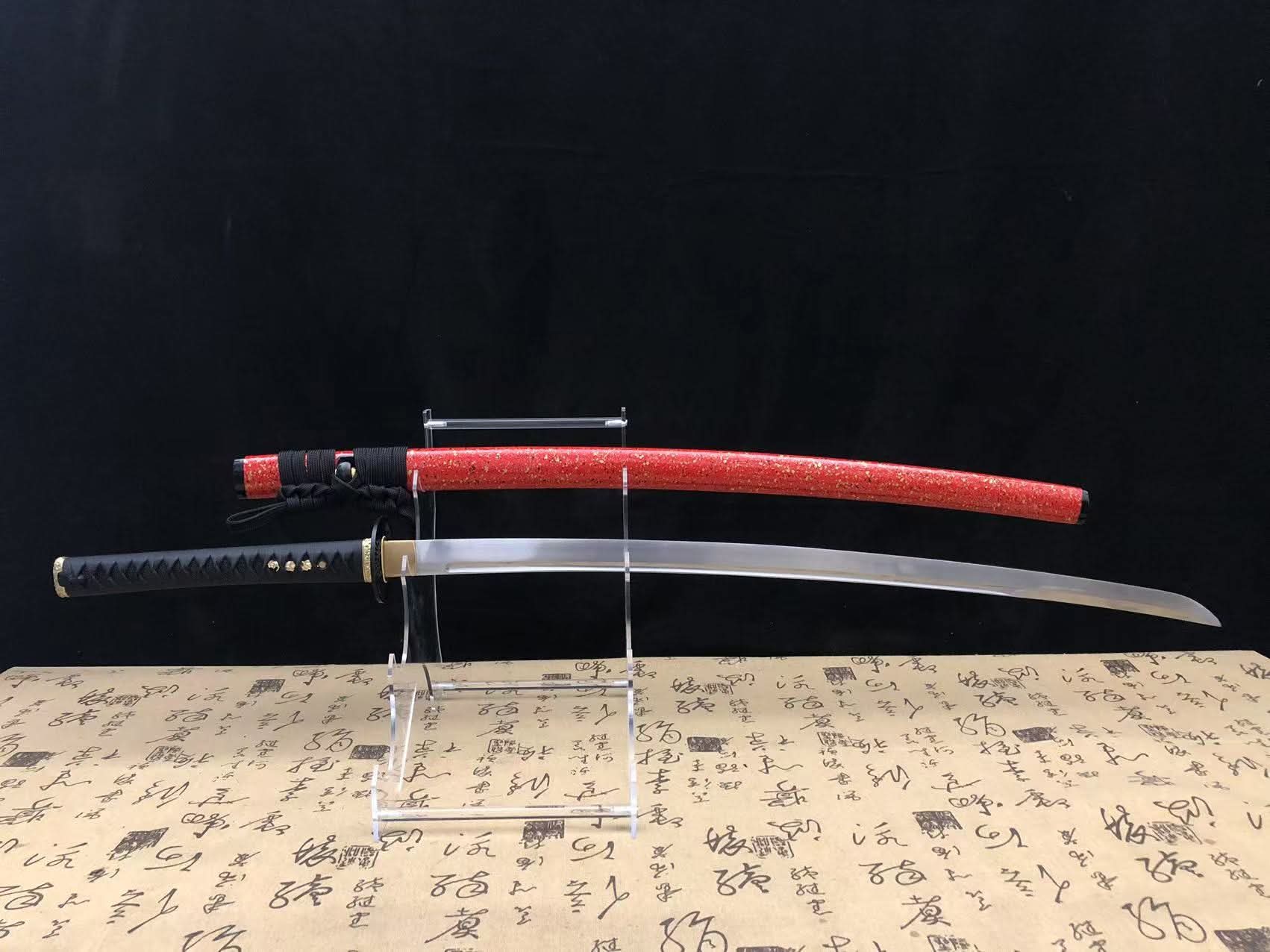 Cloudhammer Kanmuri-Otoshi Katana - Drifting Petals - 30