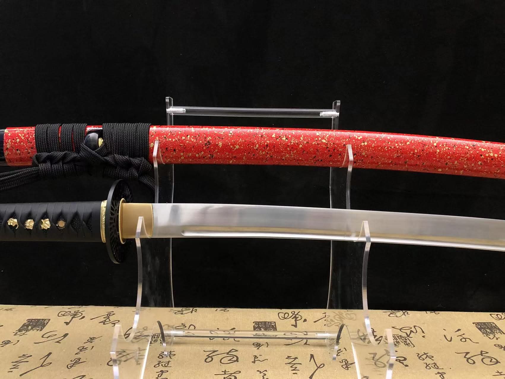 Cloudhammer Kanmuri-Otoshi Katana - Drifting Petals - 30