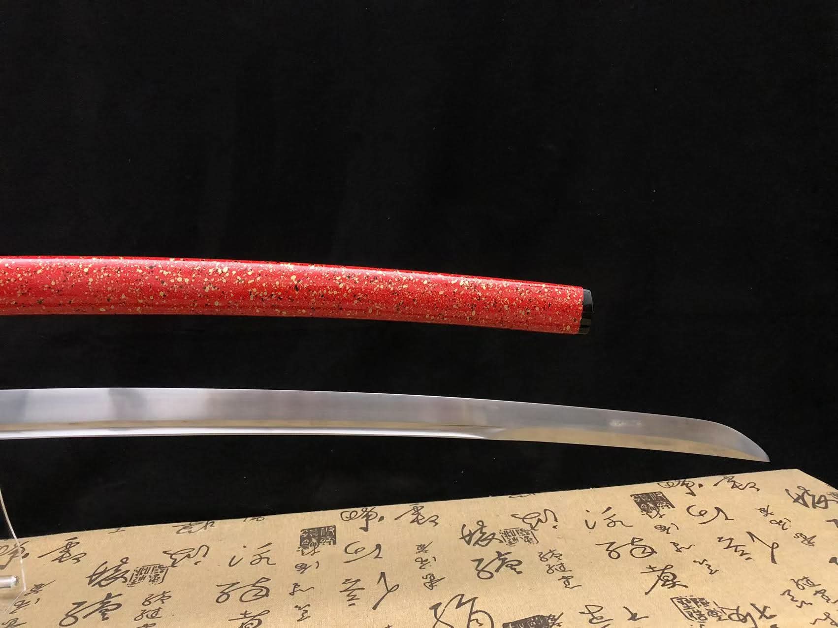 Cloudhammer Kanmuri-Otoshi Katana - Drifting Petals - 30
