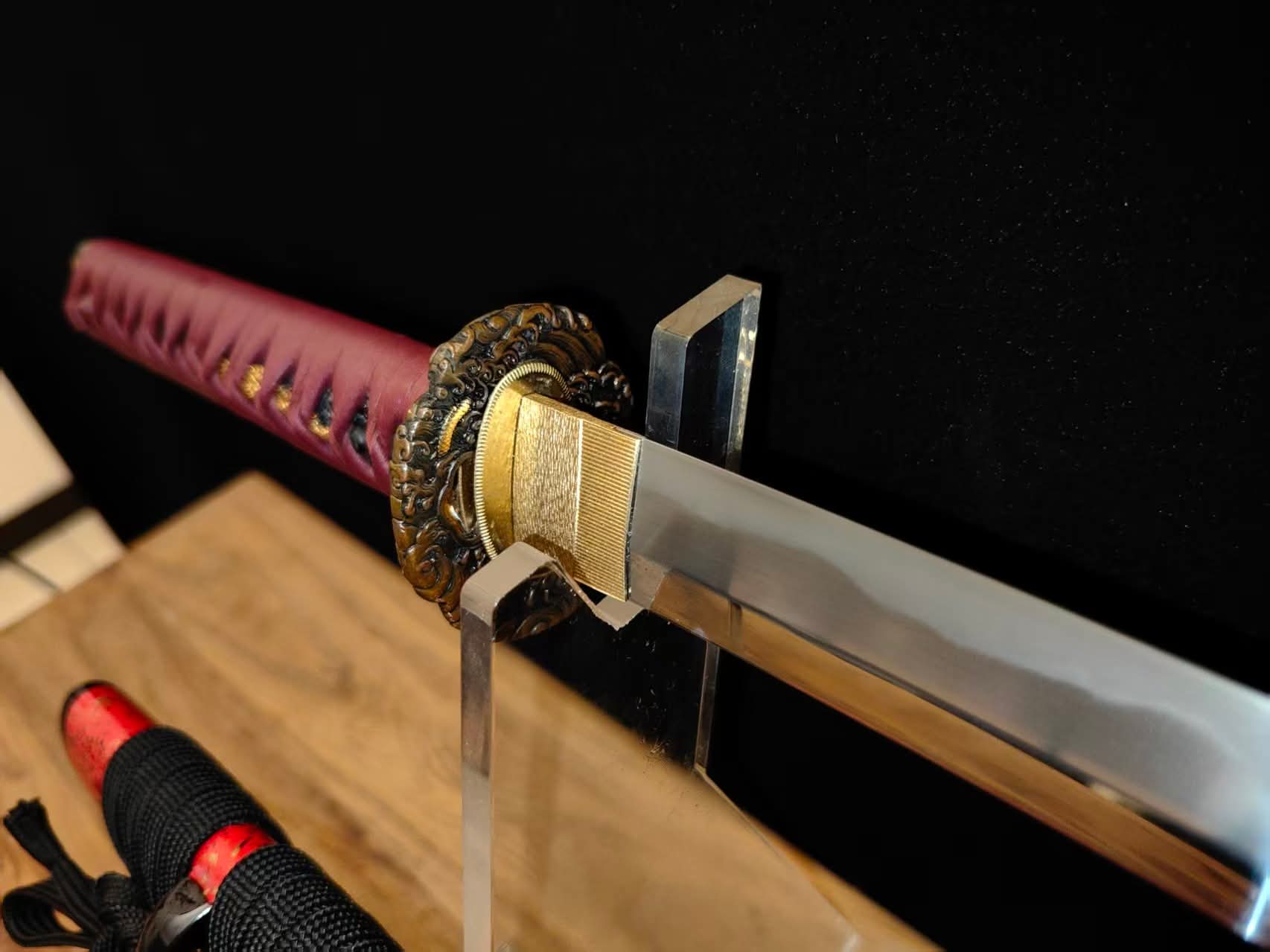 Cloudhammer Bloody Dragon Osoraku Wakizashi - w2