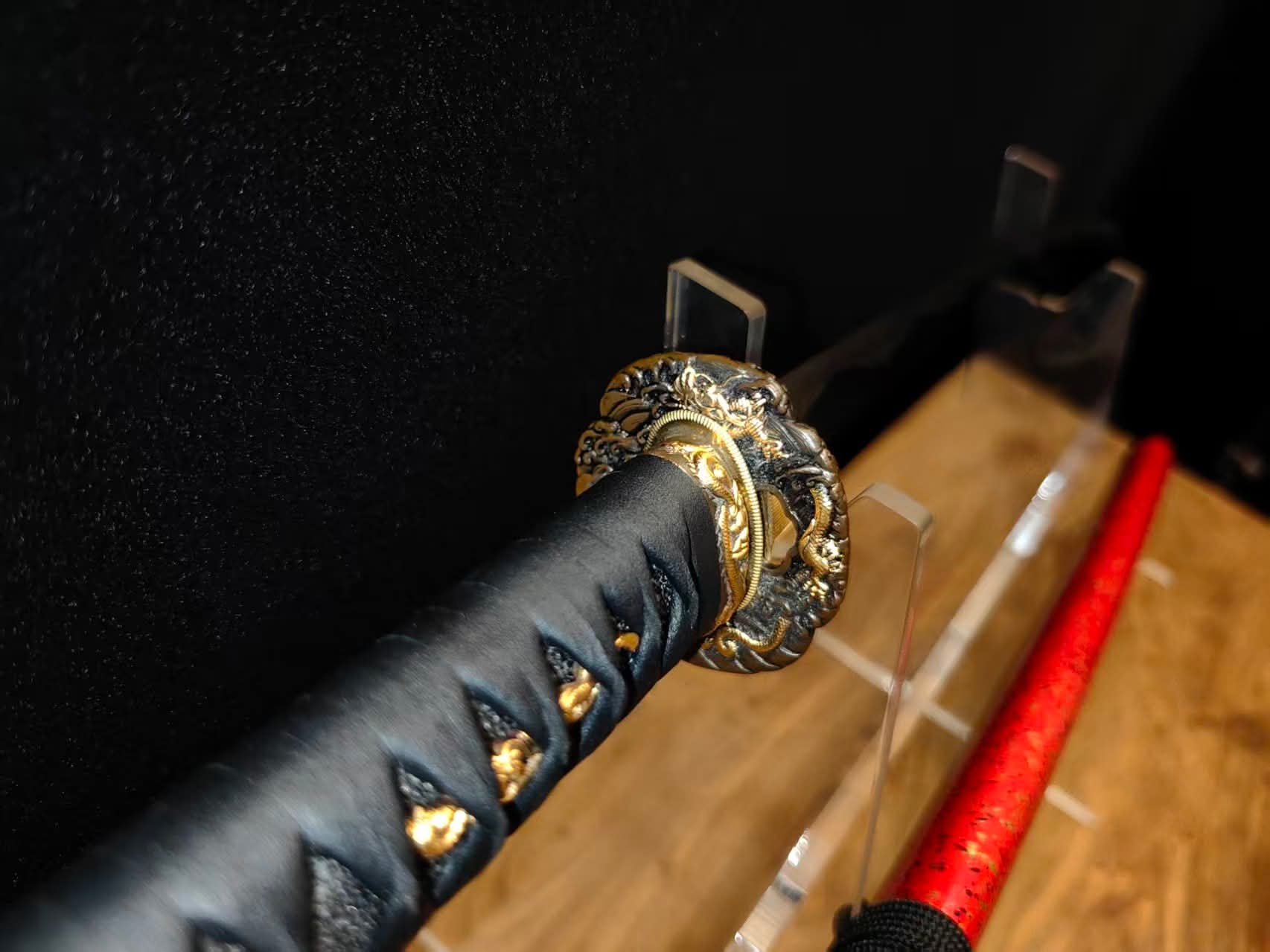 Cloudhammer Daunting Dragon Osoraku Wakizashi - w2